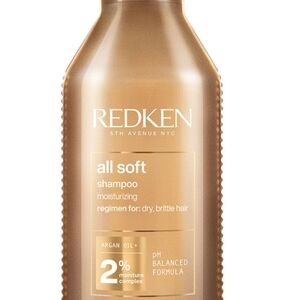 Redken All Soft Shampoo - Gold Bottle